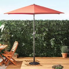 VonHaus samostoječi senčnik 2,7 m, UV 30+, oranžen