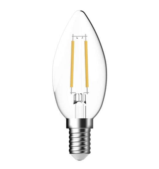 Tungsram Filament LED žarnica, svečka, 2,5 W, E14