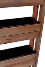 Rojaplast Stojan cvetlična greda, rjava