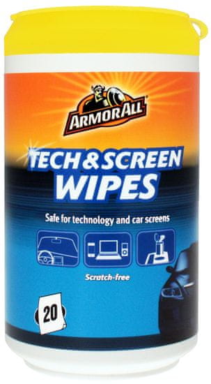 Armor All Tech & Screen Wipes robčki za čiščenje ekranov
