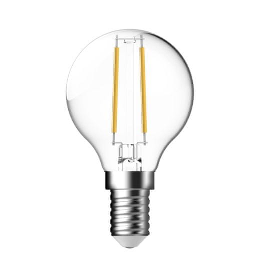 Tungsram Filament LED žarnica, kuglica, 4,5 W, E14
