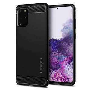 Ovitek za Samsung Galaxy S20+, Rugged Armor, črn