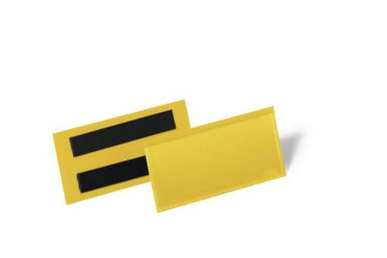 Durable označevalni žepi, magnetni, 80 x 160 (67 x 150) mm, 50/1