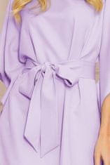 Numoco Obleka z metulji Sofija svetlo vijolična 2XL/3XL