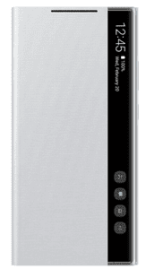  Samsung Clear View ovitek za Samsung Galaxy Note 20 Ultra N985, srebrn 