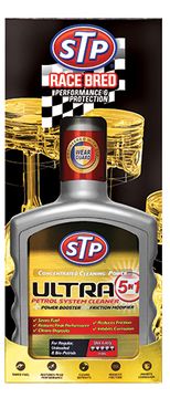 STP čistilo za celoten sistem bencinskega motorja CFSC Ultra Petrol Cleaner 5v1, 400 ml