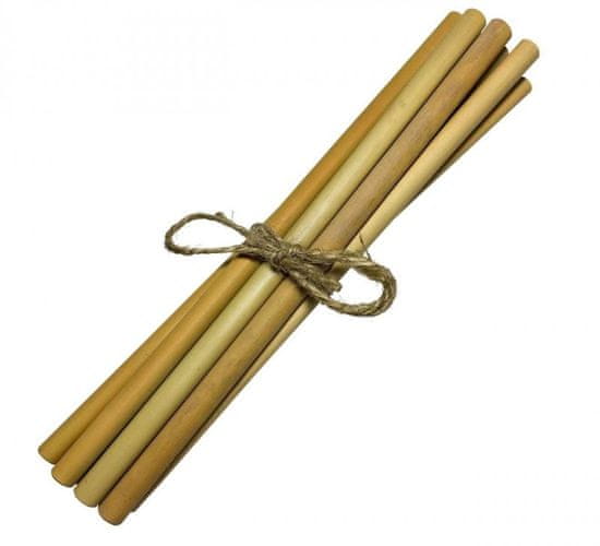Mobake Bambusova slama neovita - brez napisa (10 kos) - iz trajnostno pridelanega bambusa
