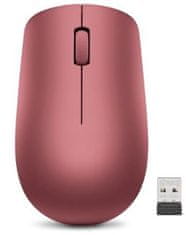 Lenovo 530 miška, brezžična, rdeča (GY50Z18990)
