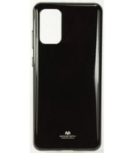 Goospery Jelly ovitek za Samsung Galaxy S20 Plus G985, silikonski, tanek, črn