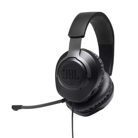 JBL Quantum 100 Gaming slušalke, črne
