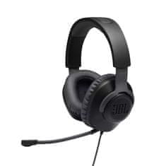 JBL Quantum 100 Gaming slušalke, črne