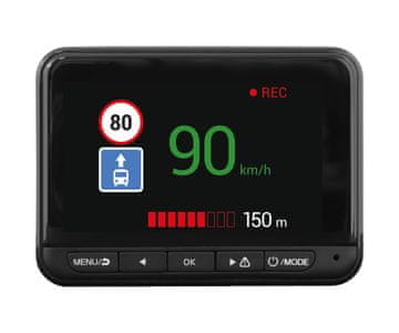 GPS senzor, GPS opozorila in digitalni merilnik hitrosti