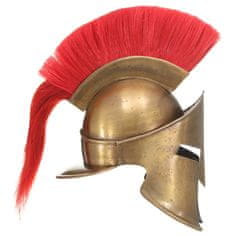 Greatstore Grška bojevniška čelada starinska kopija LARP medeninasto jeklo
