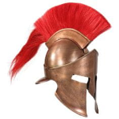 shumee Grška bojevniška čelada starinska kopija LARP bakreno jeklo
