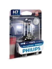 Philips 12V H7 55W PX26d RacingVision +150% 1 kos