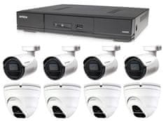 Avtech Komplet kamer 1x DVR DGD1009AV, 4x 5MPX Dome kamera DGC5205TSE in 4x 5MPX Bullet kamera DGC5105T + 2x BREZPLAČEN napajalnik!