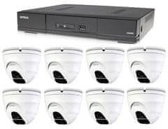 Avtech Komplet kamer 1x DVR DGD1009AV in 8x 5MPX Dome kamera DGC5205TSE + 4x BREZPLAČEN napajalnik!