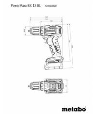 Metabo PowerMaxx BS 12 BL vrtalnik/vijačnik (601038800)