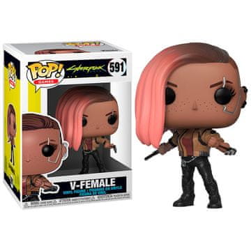 Funko POP! Cyberpunk 2077 figurica, V-Female #591