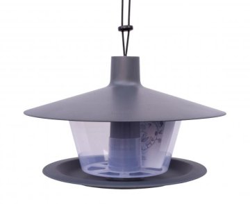 Plastia Krmnica za ptice Finch, antracit