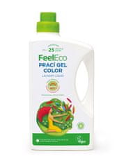 FeelEco Pralni gel za barvno perilo, 1,5 l