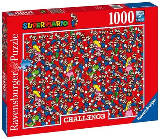Ravensburger sestavljanka 165254 Super Mario Izziv, 1000-delni