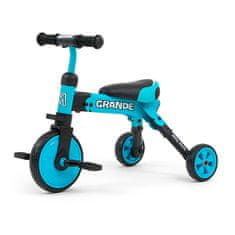 MILLY MALLY Otroški tricikel 2v1 Grande modra