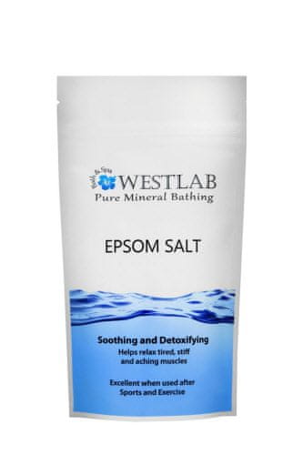 Westlab Epsom sprostitvena sol 5kg, sprostitev po športu in naporu (magnezij)