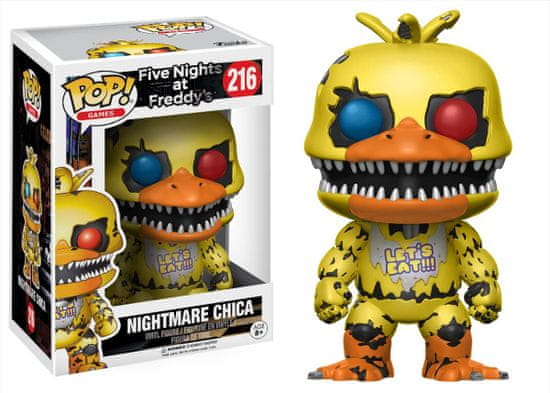 Funko POP! Five Nights at Freddy's figurica, Nightmare Chica #216