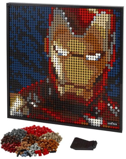 LEGO Art 31199 Iron Man od Marvela