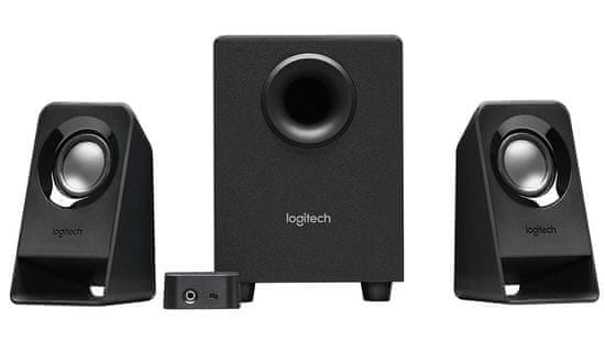 Logitech Z213 zvočniki, 2.1