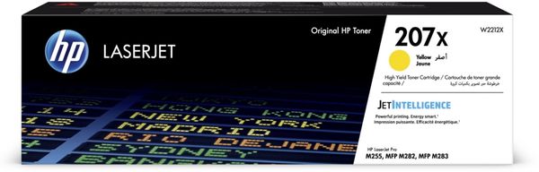  HP 207X Laser Toner za Color Laserjet M255, rumen 