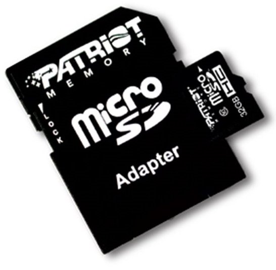 Patriot microSDHC 32GB Class10 UHS-I spominska kartica