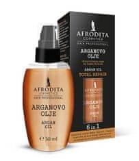 Kozmetika Afrodita Hair Care olje za lase, arganovo, 50 ml