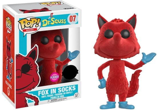 Funko POP! Dr. Seuss figurica, Fox in Socks (Flocked) #07