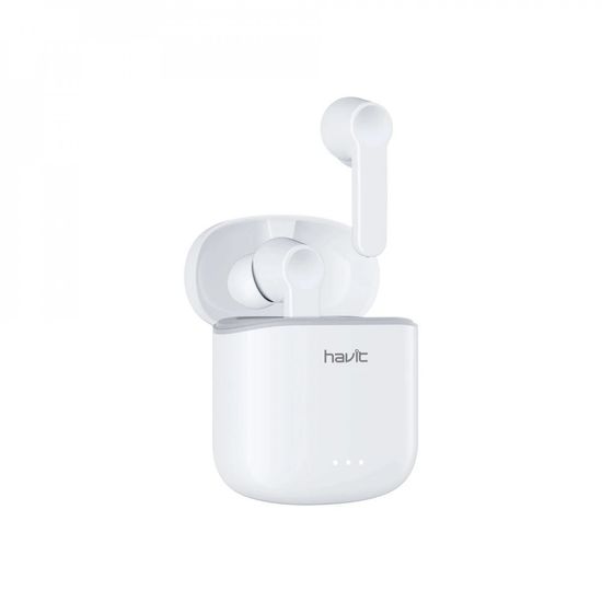Havit TW917 brezžične slušalke, True Wireless, bele