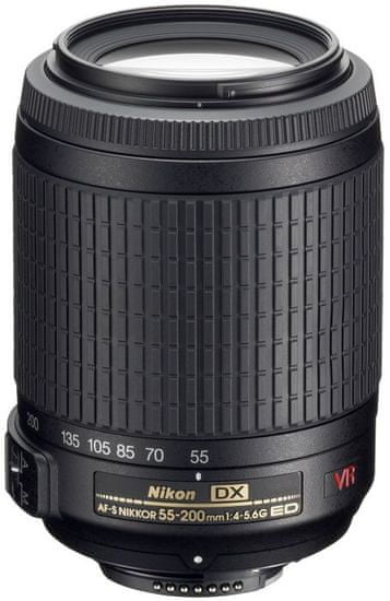 Nikon Objektiv AF-S DX VR 55-200 mm 4-5.6 G IF-ED