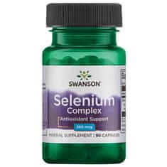 Swanson Selenium kompleks, selenov glicinat, 200 mcg, 90 kapsul