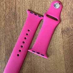 4wrist Silicone band for Apple Watch - Barbie Pink 42/44 mm - S/M