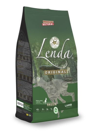 Lenda Lenda Original Adult All Breed pasja hrana, jagnjetina, 3 kg