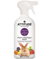 Attitude Čistilo za sadje in zelenjavo, brez dišav, 800 ml