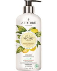 Attitude Super leaves Naravno milo za roke z razstrupljevalnim učinkom - listi citrusov, 473 ml
