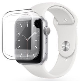 EPICO TPU Case ovitek za Apple Watch 4/5 (40 mm), prozoren, plastičen