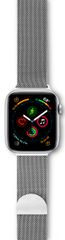 EPICO Milanese Band pašček za Apple Watch 38/40 mm, srebrn