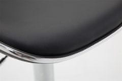 BHM Germany Barski stol Linea, črn