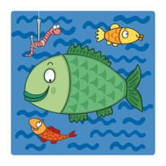 Dino Živali: kje živijo 3-5 baby puzzle