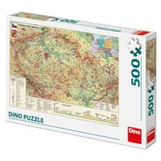 Dino Zemljevid Češke republike 500D