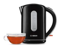 Bosch TWK7603 kuhalnik vode 1,7 L, črn