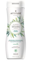 Attitude Super leaves Naravni šampon z razstrupljevalnim učinkom, 473 ml - hranljiv za suhe in poškodovane lase