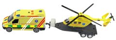 MaDe Reševalno vozilo in helikopter s svetlobnimi in zvočnimi efekti